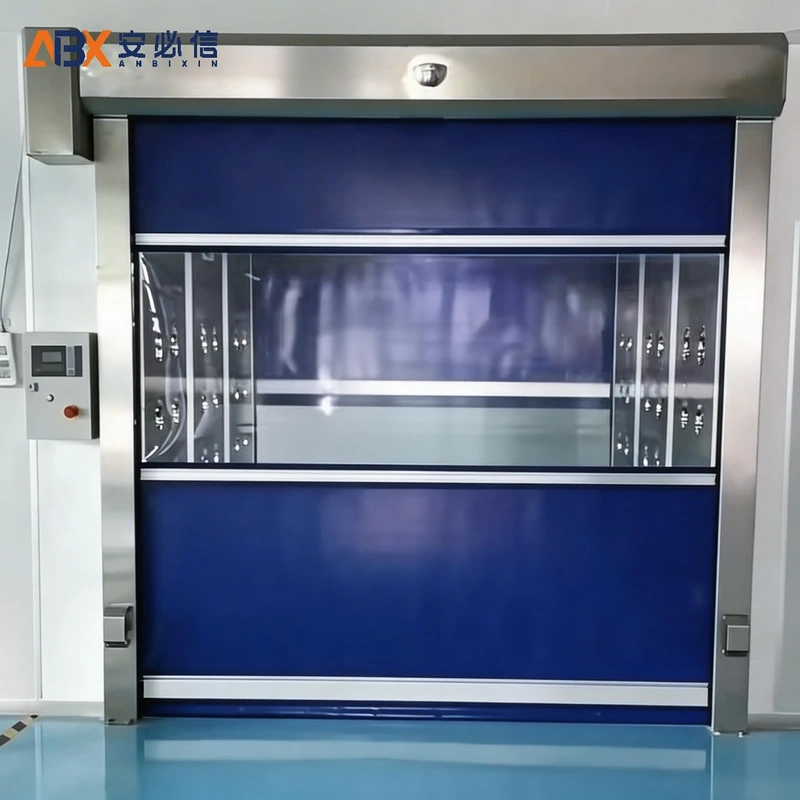 南充感应快速门